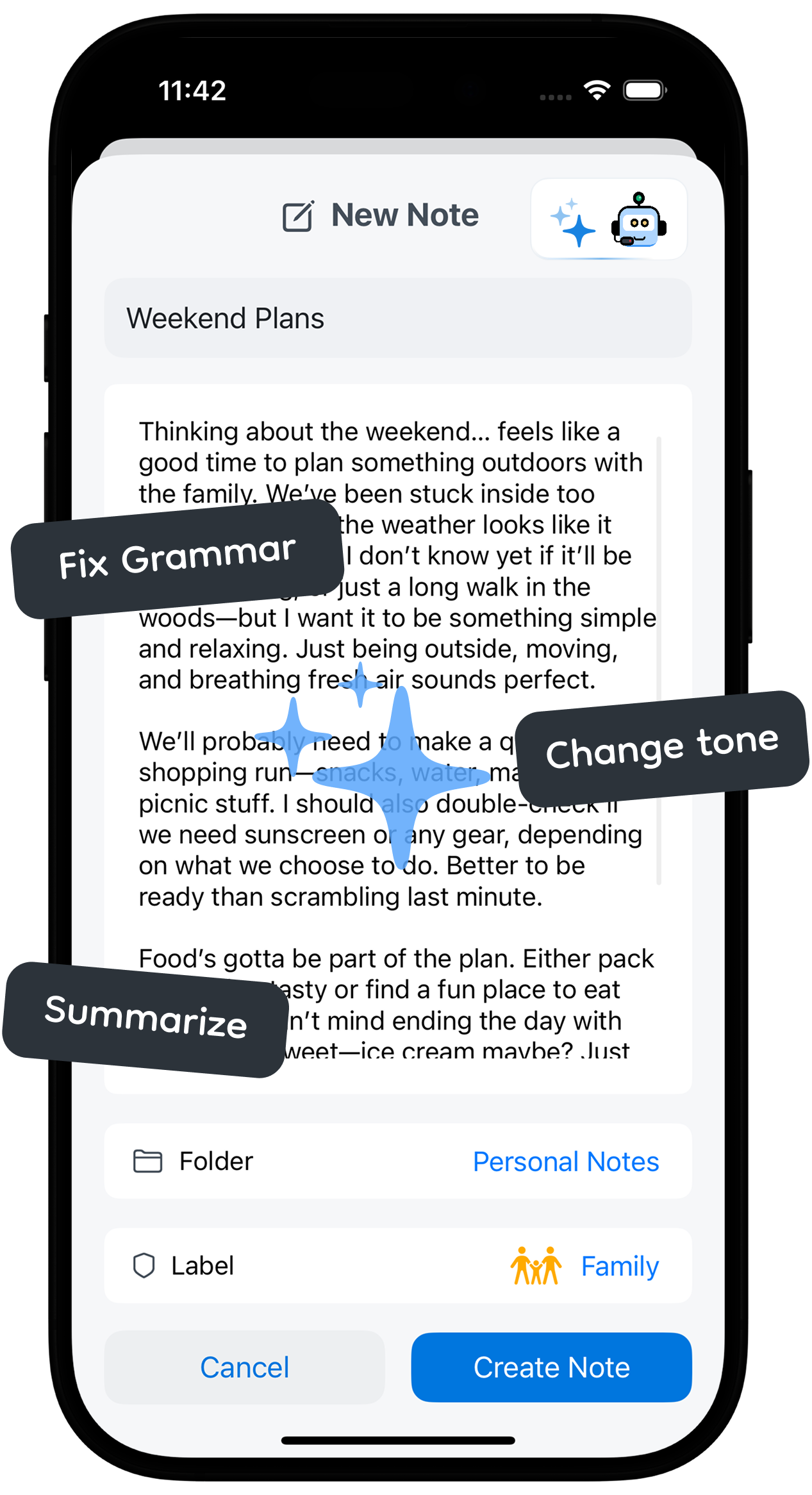 TaskBot App Interface